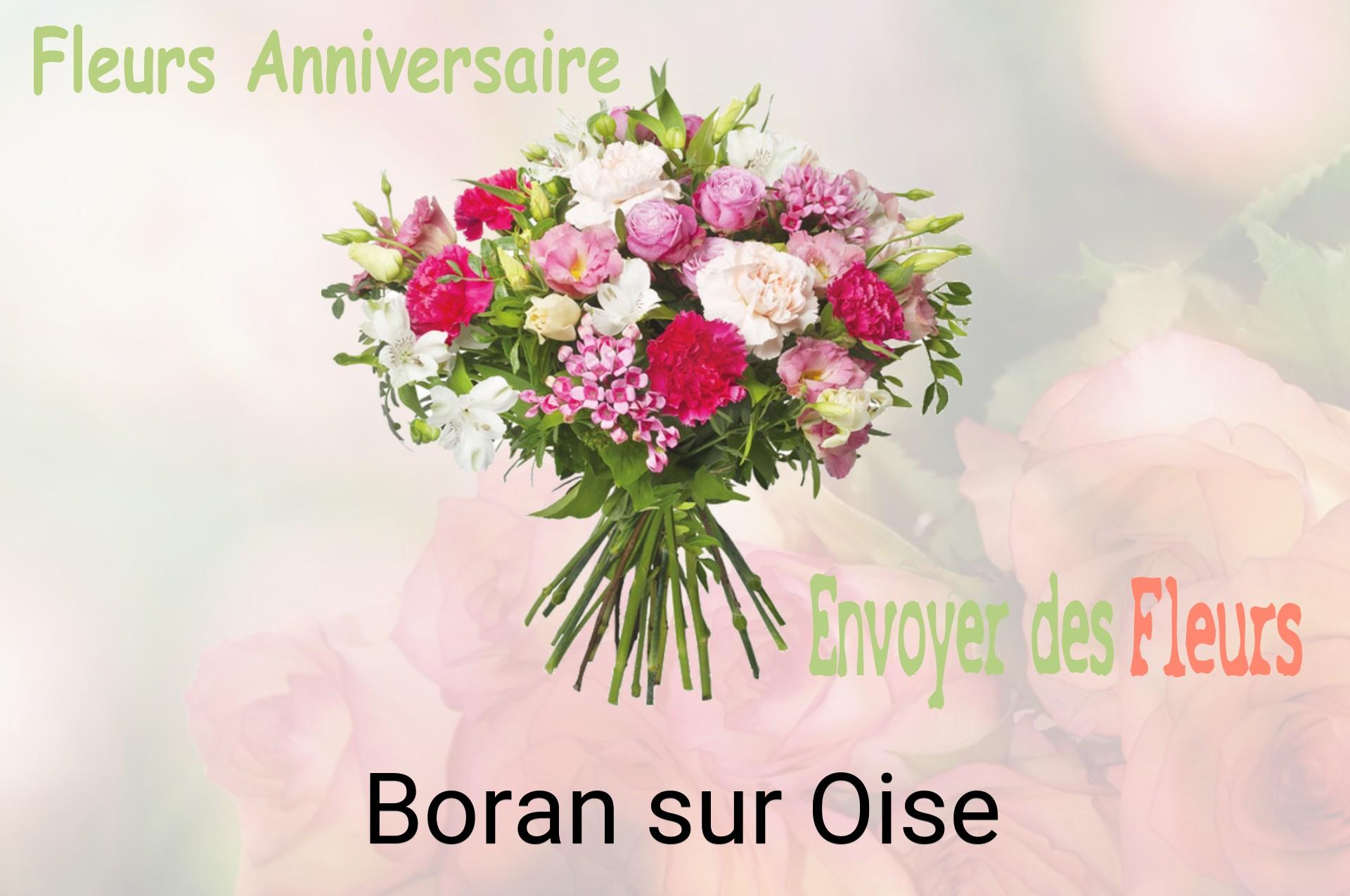 Bouquet de fleurs d’anniversaire livré à Boran-sur-Oise