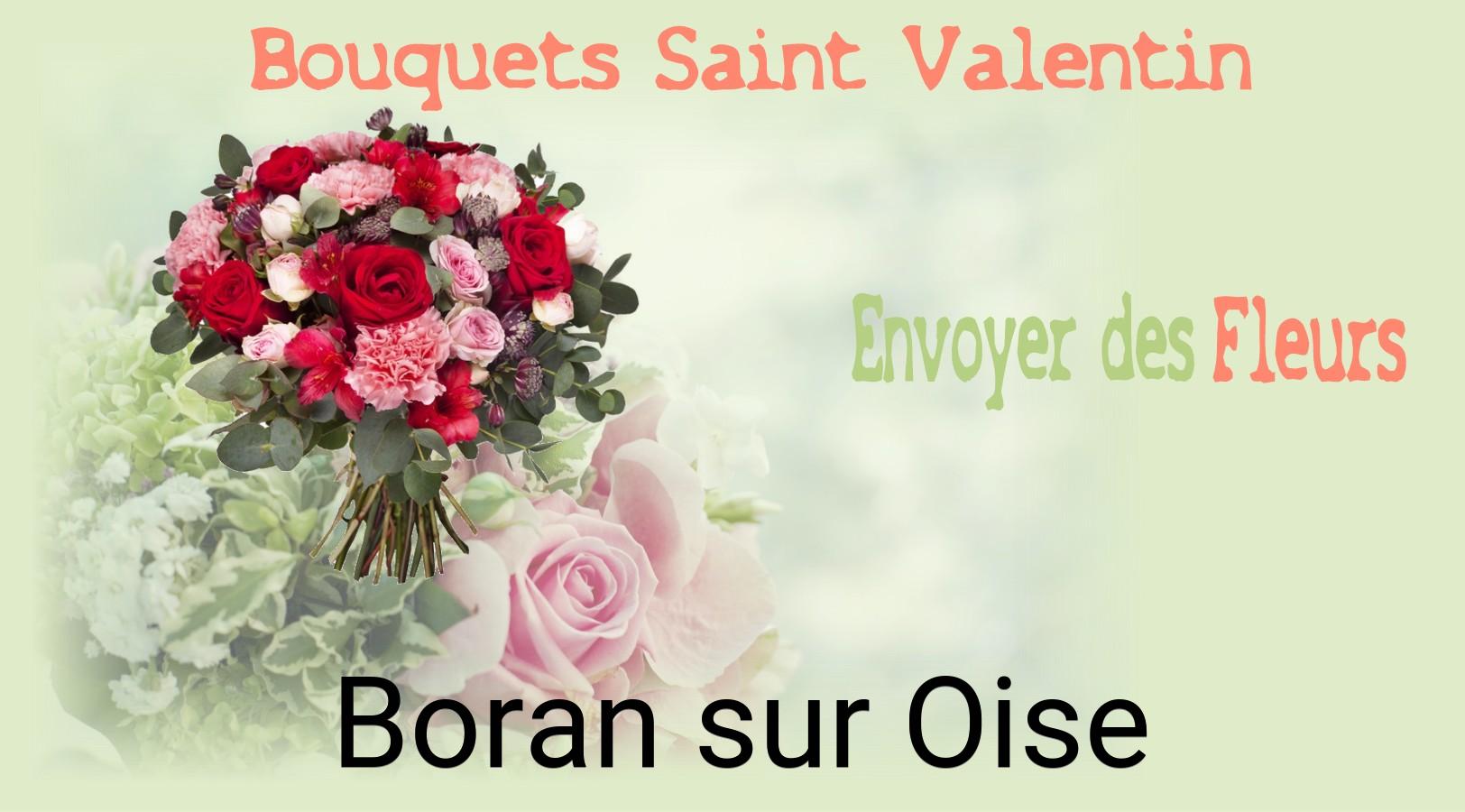 Roses de Saint-Valentin livrées à Boran-sur-Oise